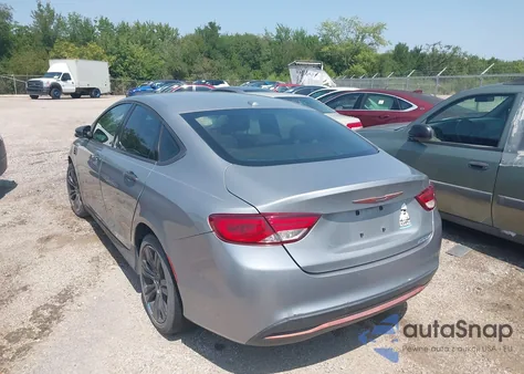 2015 Chrysler 200 Limited из США, поврежденный, VIN 1C3CCCAB2FN557840